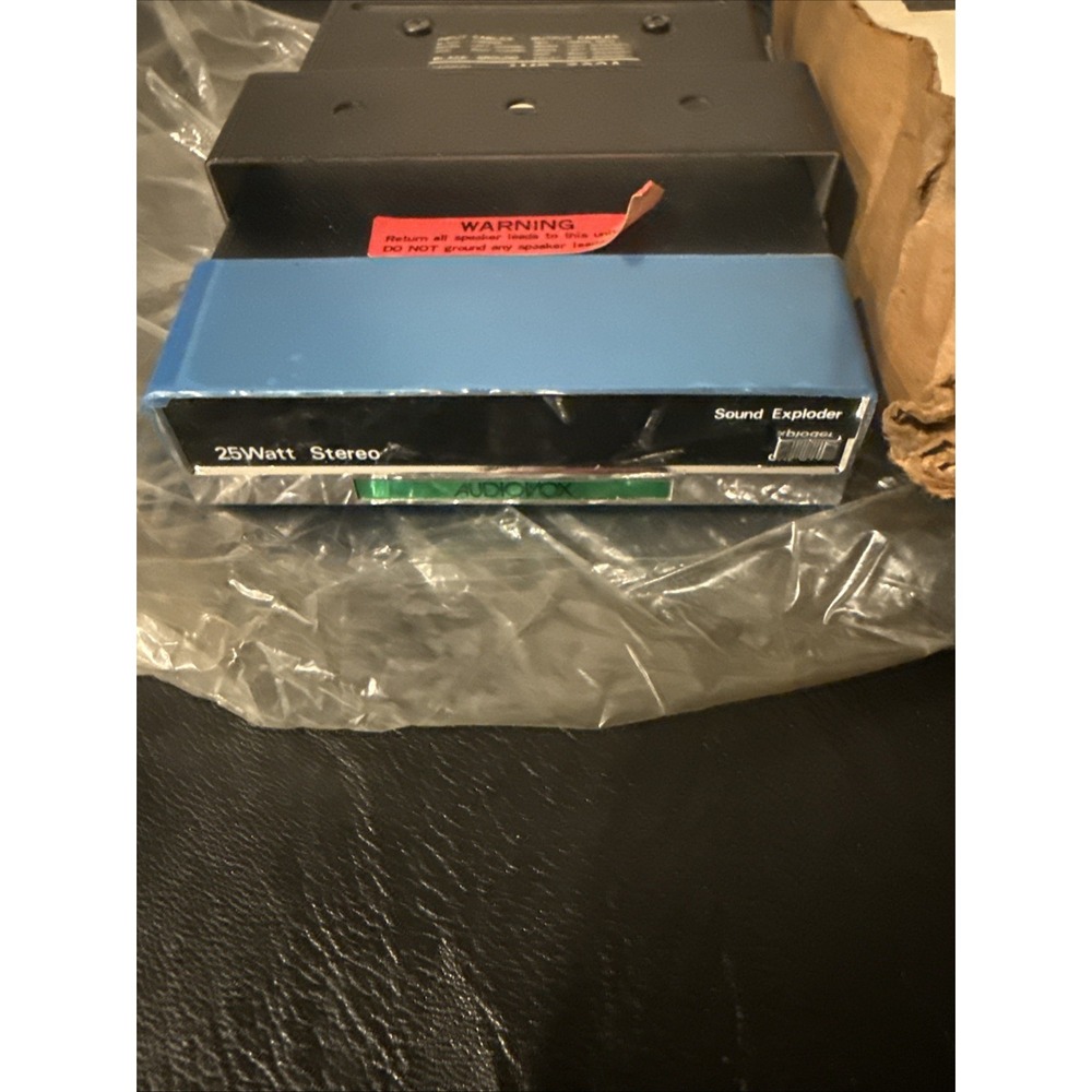 AUDIOVOX AMP-500A Sound Exploder Car Audio Amp Untested Parts Repair